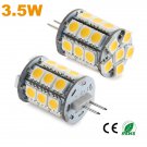 5pcs/lot quality super bright mini 3.5W corn led light G4 led bulb 10~30V G4 led light day white