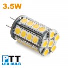 5pcs/lot high quality mini 3.5W G4 corn led bulb DC 12V replace to halogen G4 warm white