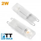5pcs/lot G9 led light high quality elegant Ceramic 2W 220V to 240V mini G9 led bulb