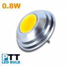 6pcs/lot Flying saucer COB 0.8W G4 base led light 12V AC/DC button led spot light G4 back pin