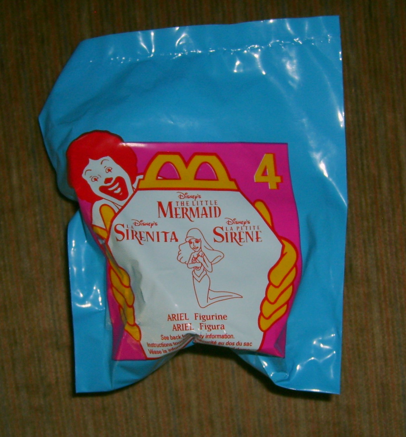 mcdonalds happy meal toys little mermaid