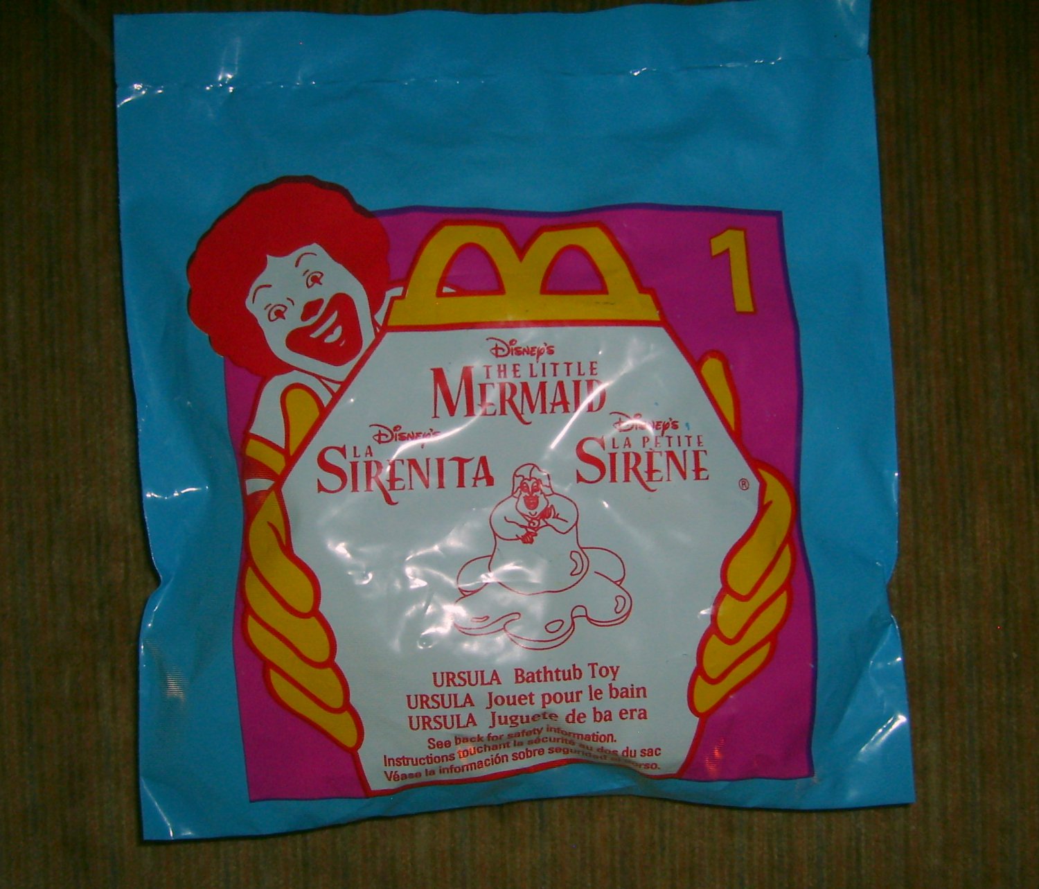 mcdonalds happy meal toys little mermaid