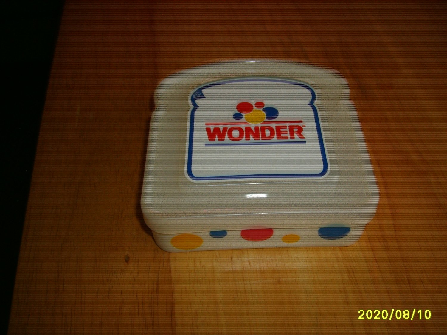 Wonder Bread Sandwich Container, Vintage