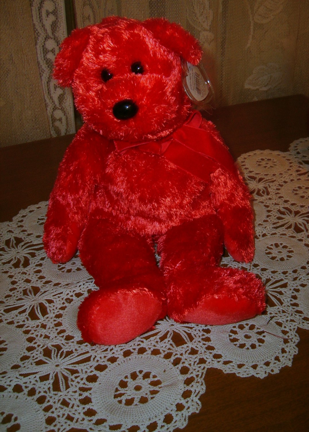 2001 holiday teddy beanie buddy