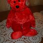 Ty Beanie Buddy Bear SIZZLE -2001 Release, NWMT Retired