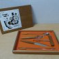 Vintage Bar Set by W. F. Stainless Steel