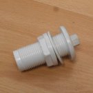 Allied Innovations 950401-000 Air Button #4 White Threaded Shaft w Nut