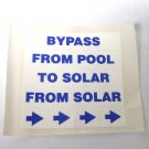 Pentair Compool Solar System Decal Pool Sticker Decal Label