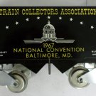 McCoy 1000 1967 National TCA Train Standard Scale Black Convention Hopper Car