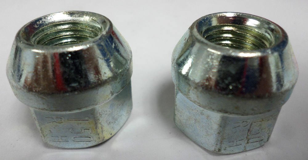 Wheel Tite Open End Bulge 125F M12-1.50 Chrome Nut Lug