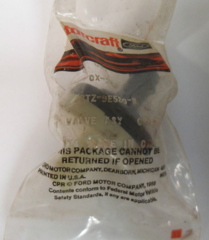 Motorcraft CX233 D8TZ9E589B Carb bowl Vent Solenoid