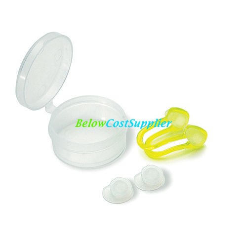 Swimline 9600SL Swim Combo Ear Plugs Nose Pinch with Case