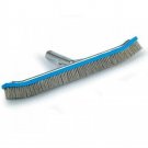Pentair R111646 #718 Back Aluminum Algae Brush w/ Stainless Steel Bristle 18" In