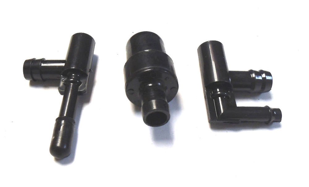 Wells Ampco PCV107BP PCV Valve Set Of 3 Pieces For Ford 1972-1986