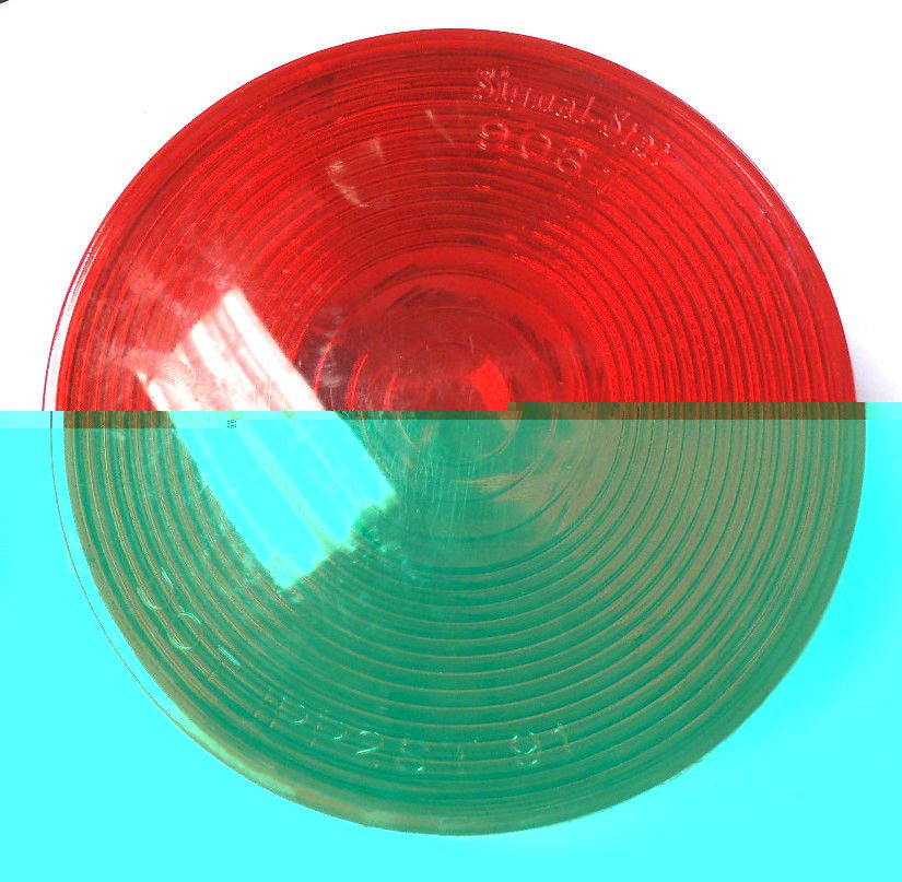 Signal Stat 4046 Red Pedestal Light Lamp No Attachments For Truck Trailers