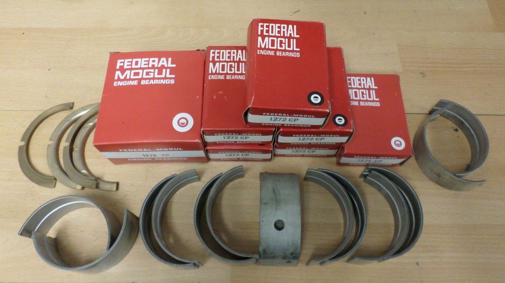 Federal Mogul 696M Engine Main Bearing Set 1271CP, 1272CP, 1273CP, 696 M