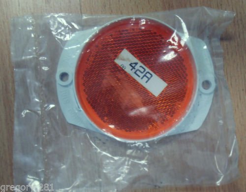 42A AA Yellow Signal Stat Class "A" Reflector, Flex End Tractors Trailers Trucks