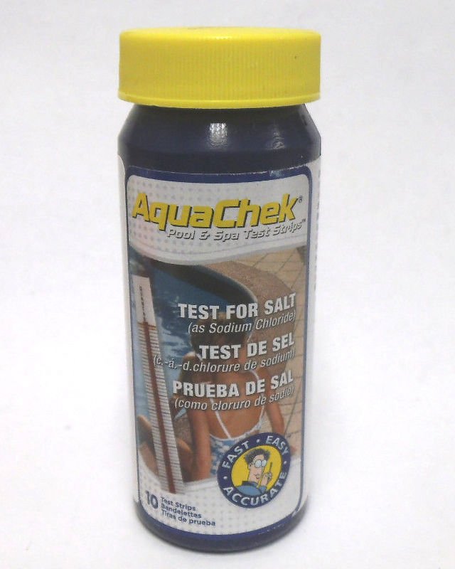 Aquachek Pool or Spa Test Strips 15 Second Test for Salt Qty (10) 1140ALB R6/12