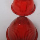 Peterson Mfg Red Replacement Lenses V110-15R 22-6399-4  Set Of 2 Free Shipping!!