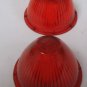 Peterson Mfg Red Replacement Lenses V110-15R 22-6399-4 Set Of 2 Free Shipping!!