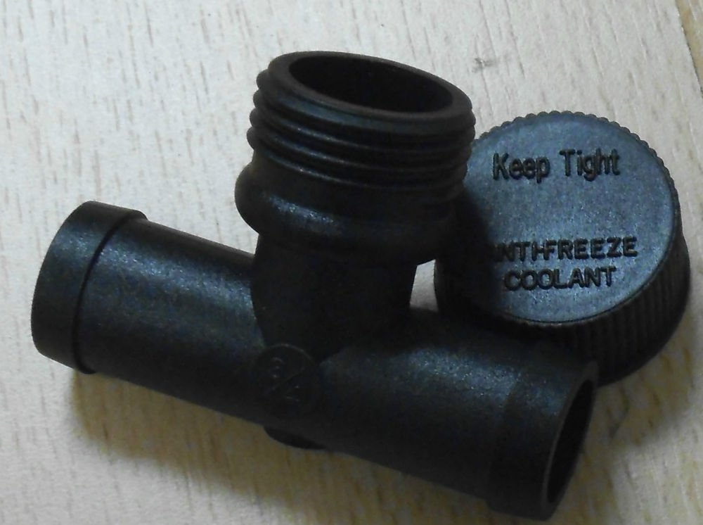 Flush "T" Tee for Coolant System T34 T34 Radiator Flush Tee (3/4