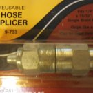 9-733 Reusable Hose Splicer 1/4" ID 19/32 OD Single Braid Hose Vise Grip FREE SH
