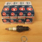 Lot of (8) AC GM OEM C44N Spark Plugs