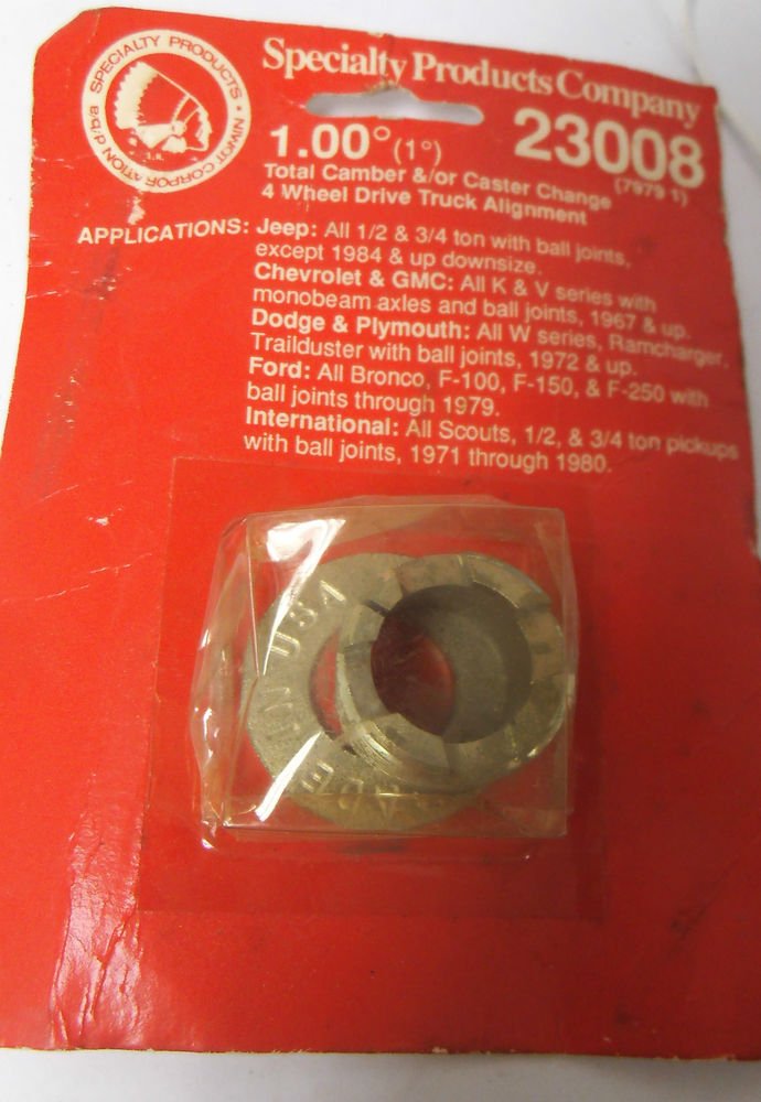 Specialty Products 23008 Alignment Caster/Camber Bushing Brand New!!