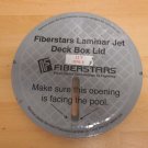 Fiberstars CLSLL Color Light  Stream Large Laminar 12 1/8" Dia Lid  For Deck Box
