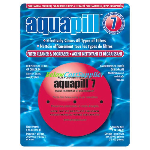 SeaKlear AP07 Aqua Pill 7 Filter Cleaner