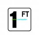 Inlays V620010 Info-Tile 6" x 6" Vinyl Depth Markers - 1'