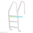 S.R. Smith VLLS103EVW Vinyl Coated (sealed steel) 3 Tread Ladder - White