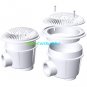 Hayward WG1154AVPAK2 2" x 2" Suction Outlet Assembly - White