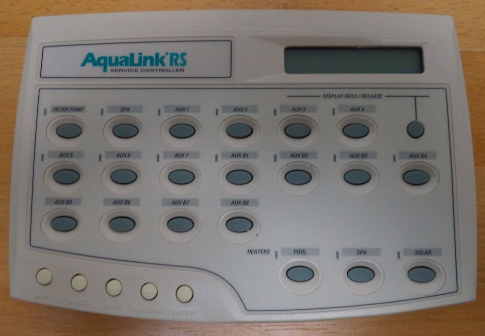 Jandy AquaLink RS16 Pool & Spa All Button Service Control Panel RS4 RS6