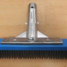 Pentair R111626 #709 Back Aluminum Algae Brush w/ Stainless Steel Bristle 9" In