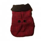 Red Plaid Coat by Barkerwear Dog Clothes