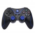 FS995057 Dualshock Black/Blue Wireless Bluetooth Game Controller For Sony PS3