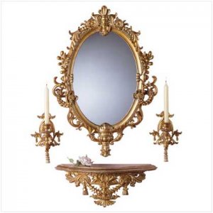 Baroque-Style Wall Ensemble
