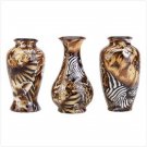Jungle Bud Vases