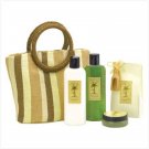 Coconut-Lime Tropical Bath Tote