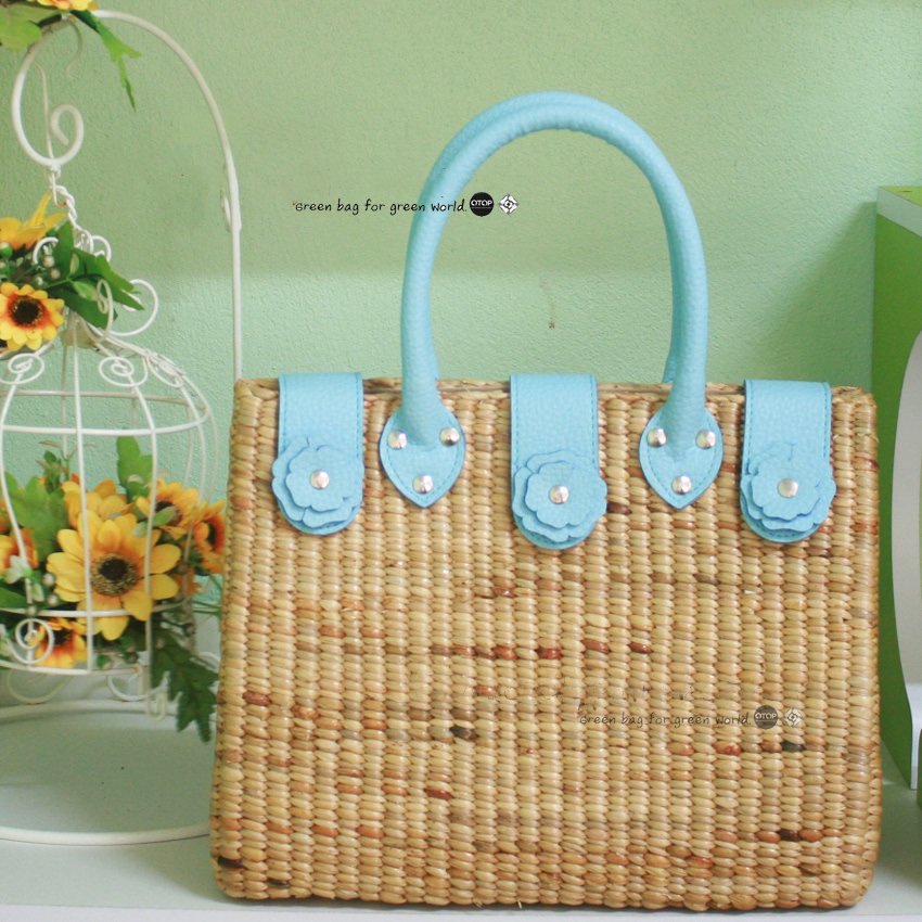 Bags handmade Classics Sky blue na13