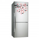 (20''x15'') Vinyl Wall Decal Tree with Birds and Flowers / Art Decor Stickers + Free Decal Gift