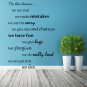 (55''x79'') Vinyl Wall Decal Quote In this House We Are Family, Art Decor Sticker + Free Decal Gift!