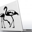 (12''x12'') Vinyl Wall Decal Flamingo Couple Birds Romantic Love Art Decor Sticker + Free Decal Gift