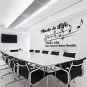 (55''x22'') Vinyl Wall Decal Quote "Music Is Life" / Art Decor Home Sticker + Free Decal Gift!
