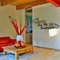 (24''x10'') Vinyl Wall Decal Quote Always Kiss Me Goodnight Art Decor Sticker + Free Decal Gift!