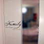 (35''x21'') Vinyl Wall Decal Quote Family / Inspirational Text Art Decor Sticker + Free Decal Gift!