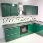 (20''x4'') Vinyl Wall Decal Quote P.S. I Love You / Inspirational Decor Sticker + Free Decal Gift!