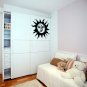 (31''x29'') Vinyl Wall Decal Sun & Moon / Crescent Ethical Symbol Decor Sticker + Free Decal Gift!
