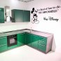 (16''x8'') Vinyl Wall Decal Mickey Mouse Walt Disney Sticker Art Decor Home + Free Decal Gift!